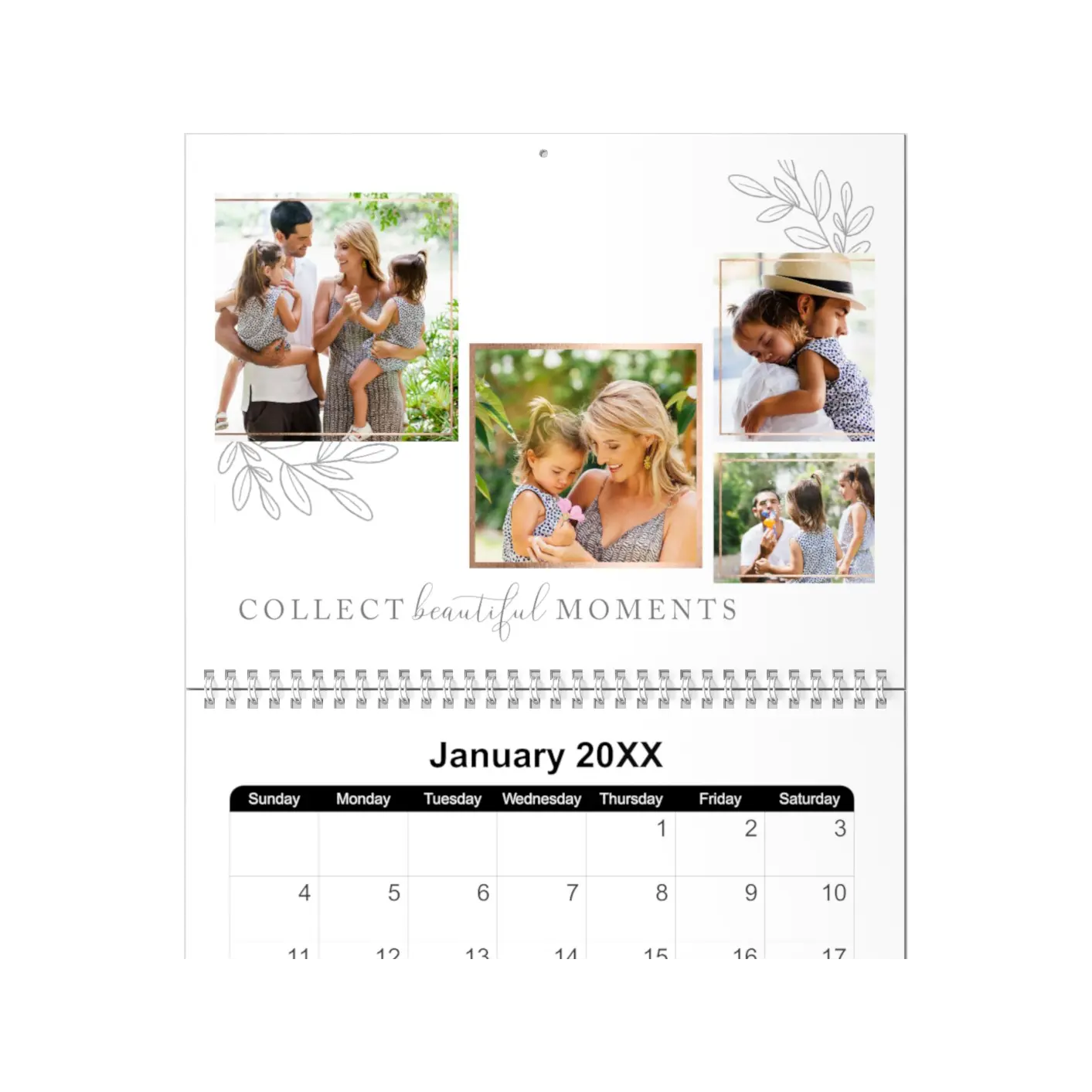 Inspirational Photo Calendars: Custom Motivational Quotes