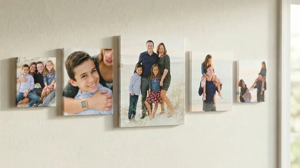 Custom wall art with photo design for Dad