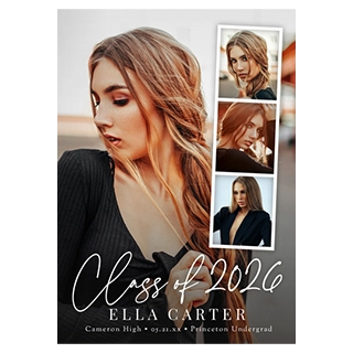 Custom Graduation Announcements – personalized photo invites 2026