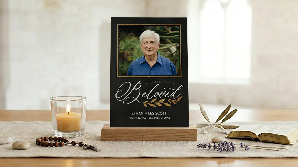 Custom religious invitations for baptism, communion, and faith-filled events