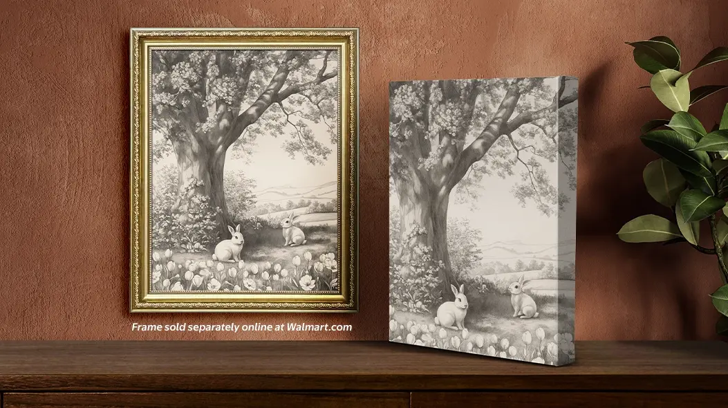 My Texas House collection of Bunnies in Nature, Photo canvas, Mounted photo, Posters and Board prints 11x14