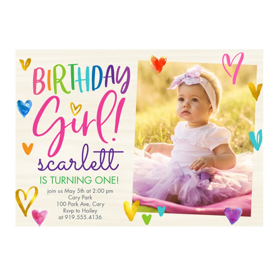 Birthday Cards & Invitations