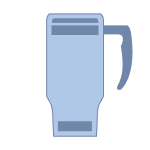 14oz travel mug undefined
