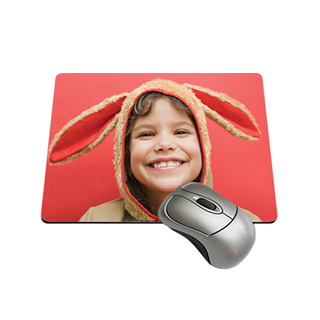 Custom photo mouse pad, a fun and practical Easter basket stuffer.