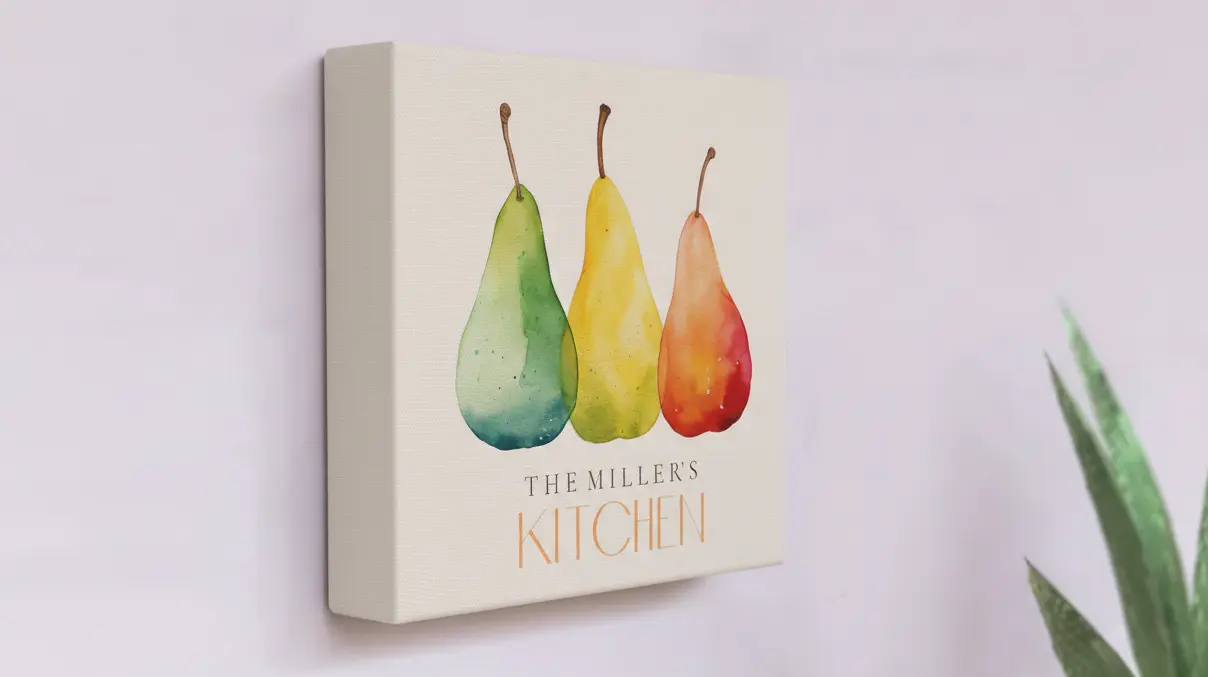 Small Custom Canvas Print – decorative wall art for compact spaces