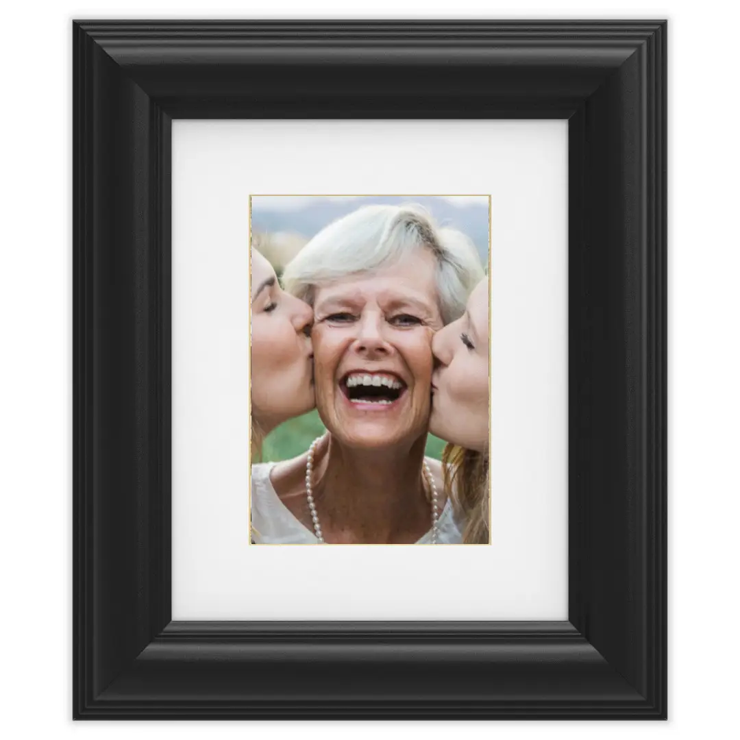 8x10 framed and matted photo print for a classic birthday keepsake.