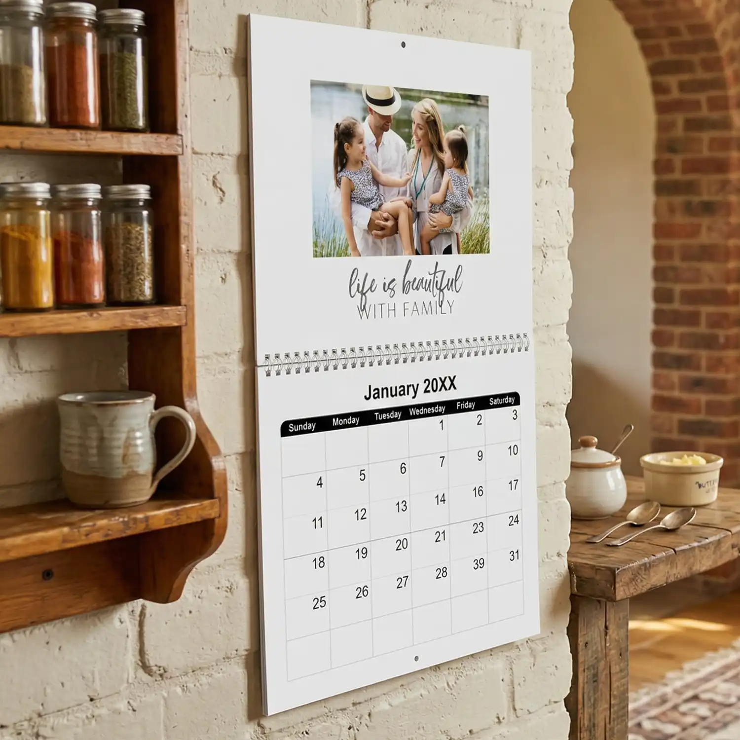 Same day gifts including personalized 12-month photo calendars ready for local store pickup.