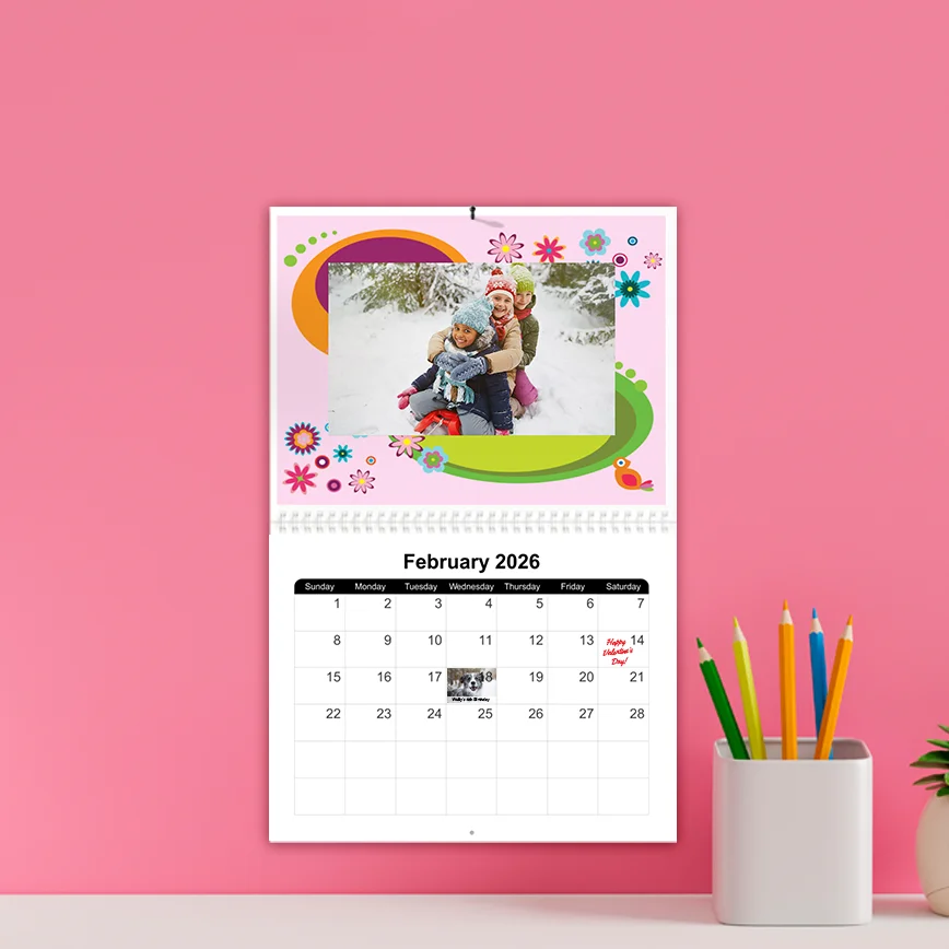 Photo Calendars: All Wall and Desk Formats