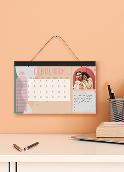 Custom Keepsake Calendar: 2026 Hanging Photo Planner