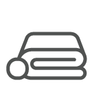 Personalized stadium blanket icon.