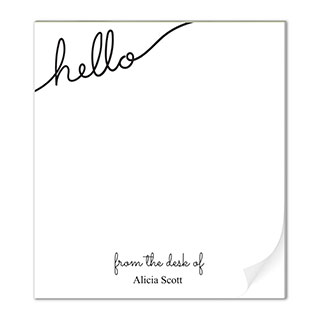 Personalized Photo Notepad – custom stationery for lists and notes