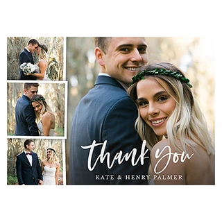 Custom thank you cards and personalized photo greeting cards