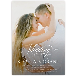 Custom Wedding Invitations – personalized photo stationery suites