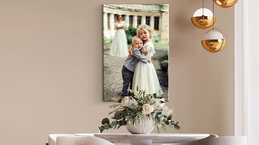 20x30 Gallery Wrapped Canvas – large custom photo wall art