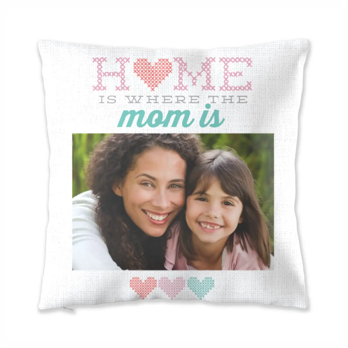 Custom photo pillows and personalized decorative cushions