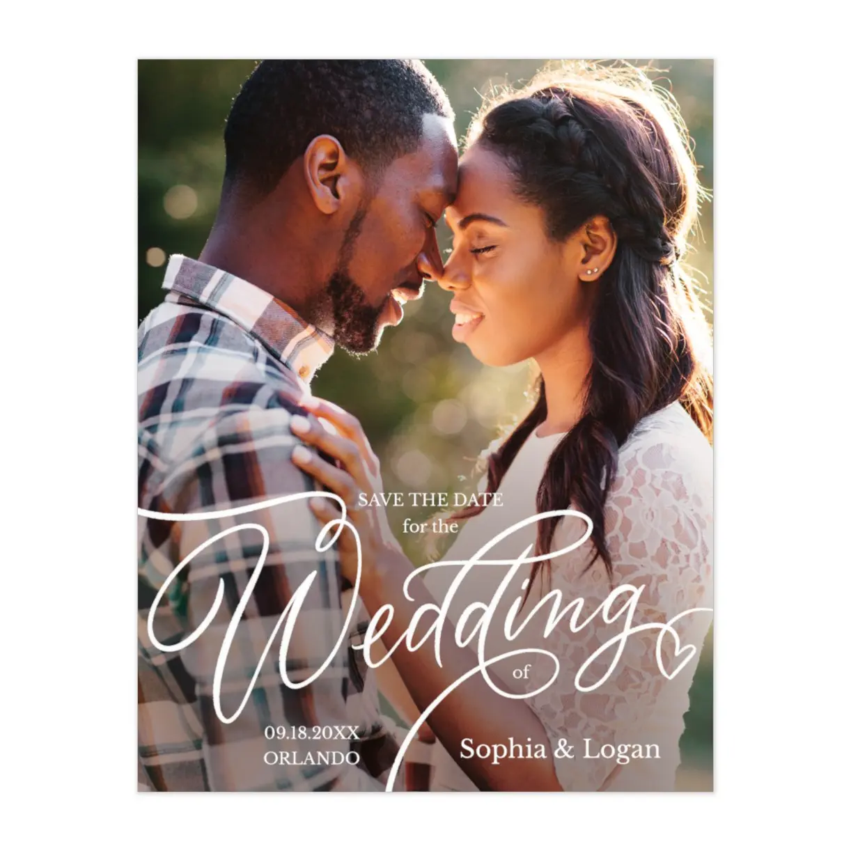 Custom wedding posters and large format photo prints