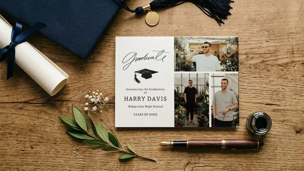 Order custom graduation announcements for the Class of 2026