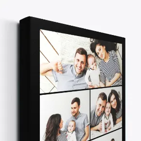 Custom Collage Canvas Prints – multi-photo layout for family memories