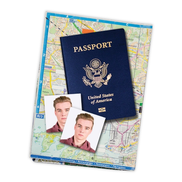 US Passport Photos – 2 compliant ID photos for travel
