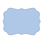 scalloped border undefined