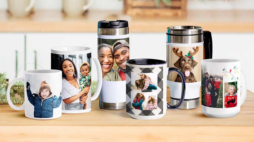Shop photo Mugs – personalized ceramic and travel drinkware