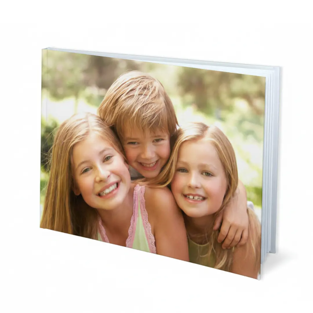 Hardcover custom photo book to preserve Easter traditions.