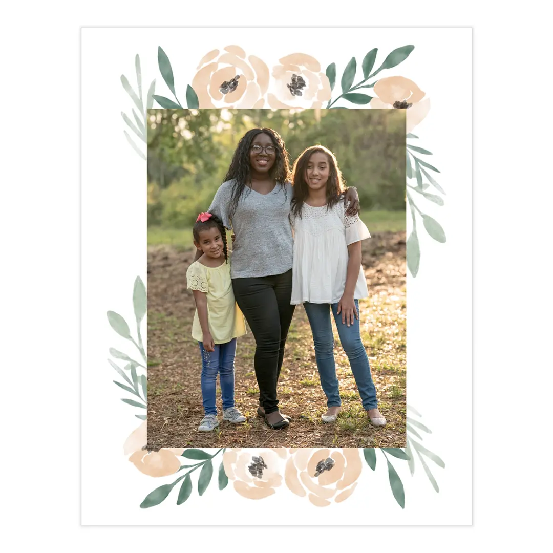 Personalized photo poster, a fun addition to Easter baskets.