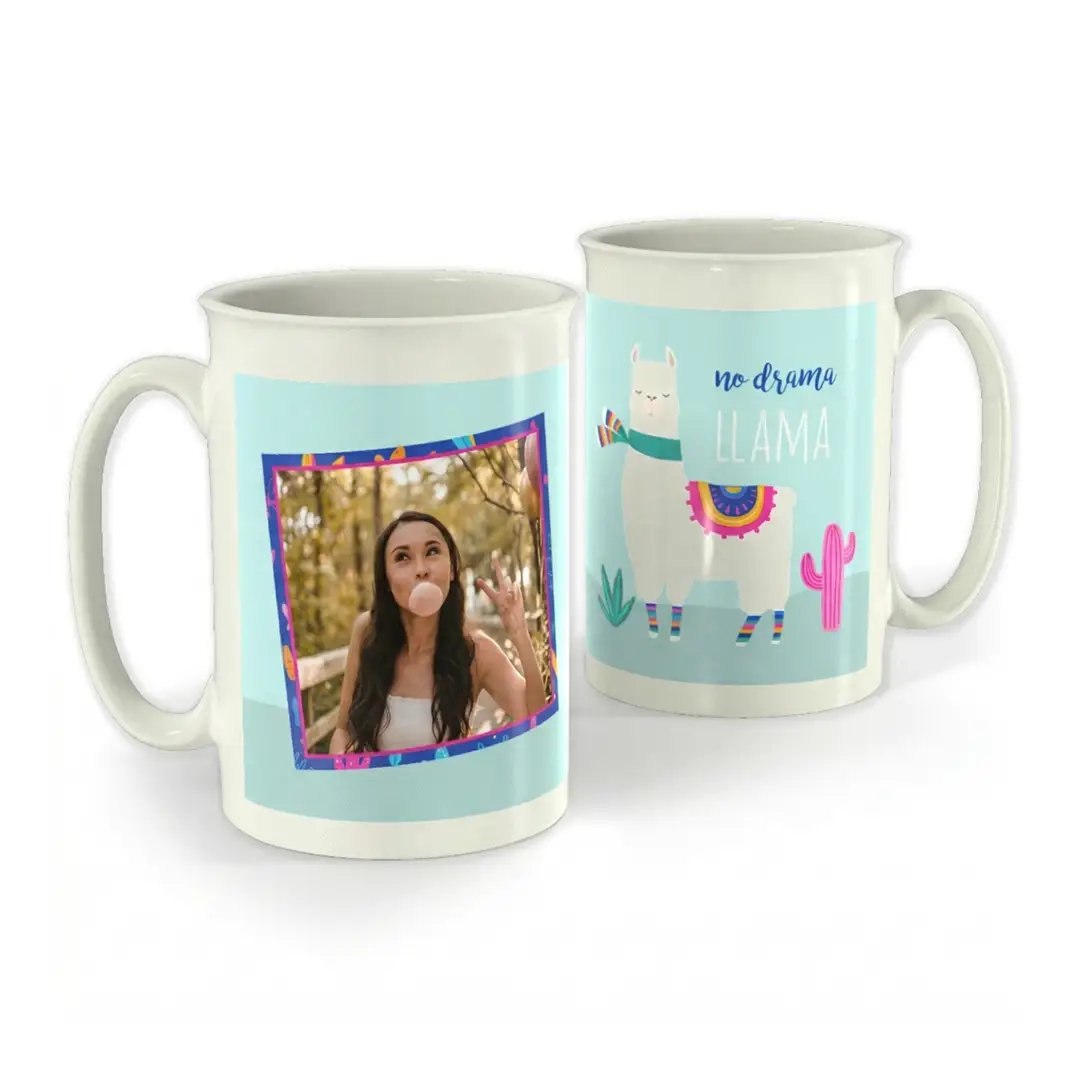 11oz custom photo mug for a teenager's birthday surprise.