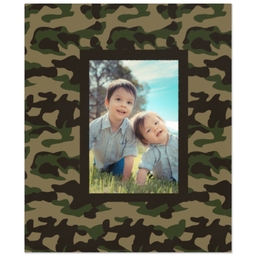 50x60 Plush Fleece Blanket with Camo design