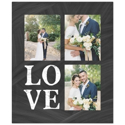 50x60 Plush Fleece Blanket with Chalkboard Love design