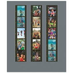 50x60 Plush Fleece Blanket with Filmstrip Memories design