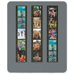 50x60 Sherpa Fleece Photo Blanket with Filmstrip Memories design