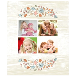 50x60 Plush Fleece Blanket with Peter Rabbit's Garden Collage design