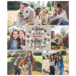 50x60 Plush Fleece Blanket with Running To Greet You design