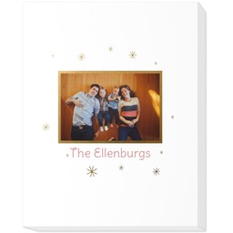 11x14 Photo Canvas with My Golden Star design