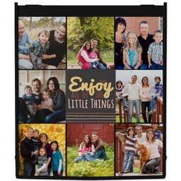Grocery Tote with Enjoy design