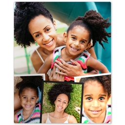 Metal Print 8x10 with Simple Snapshots design