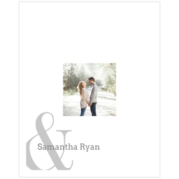 11x14 Board Prints with Just You & Me design