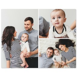 11x14 Metal Photo Wall Decor with Mix Of Three design