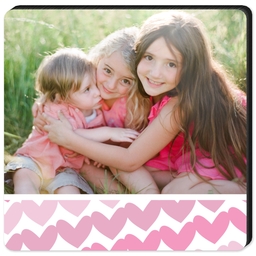 High Gloss Easel Print 5x5 with So Much Love design