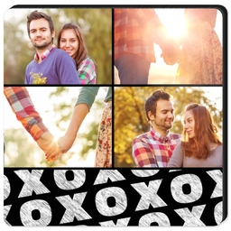 High Gloss Easel Print 5x5 with XOXO design