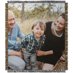 50x60 Photo Woven Throw with Full Photo design