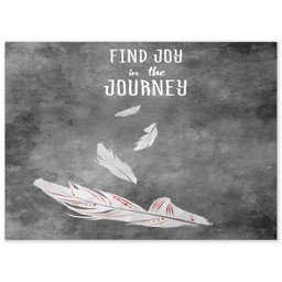 26x36 Indoor/Outdoor Wall Tapestry with Feather Float White design