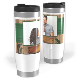 Photo Travel Tumbler with Golf Dad design