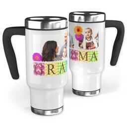 14oz Stainless Steel Travel Photo Mug with Grandma design