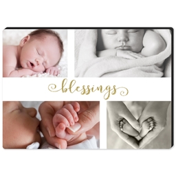 High Gloss Easel Print 5x7 with Blessings design