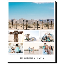 8x10 Same-Day Mounted Print with Classic Collage design