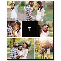 8x10 Same-Day Mounted Print with Monogram Mosaic design