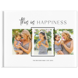 5x7 Soft Cover Photo Book with Life is Beautiful design