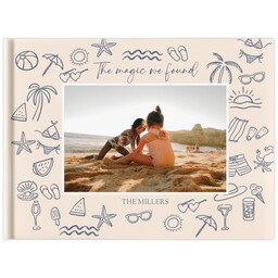 5x7 Hard Cover Photo Book, Matte with Best Summer of Our Lives design